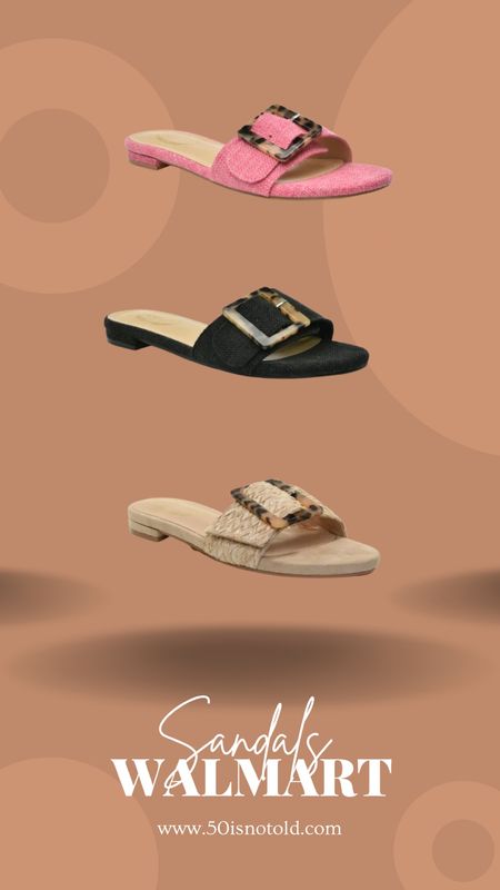 Walmart New Arrivals | Summer Sandals | Casual Sandals | Pink Sandals | Black Sandals | Weekend Casual 

#LTKshoecrush #LTKstyletip #LTKFind