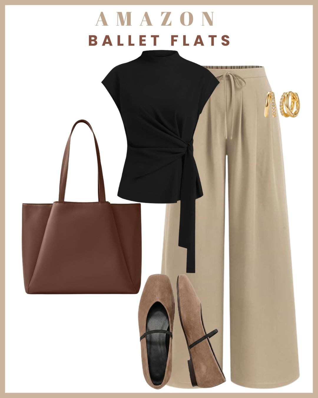 Ballet flats, but make them chic 🎀✨
Styled my favorite ballet flats with 3 effortless outfits that are perfect for everyday wear, brunch dates, and smart-casual moments 🙌

💙 Blue shirts for a fresh, playful summer look
🤍 White sweater top for soft, minimal girl vibes
🖤 Black wrap tie top for an elevated, feminine outfit moment ✨

Comfortable, timeless, and instantly Parisian — ballet flats really do go with everything 💫 

 #LTKgrwm #LTKootd #LTKWorkwear