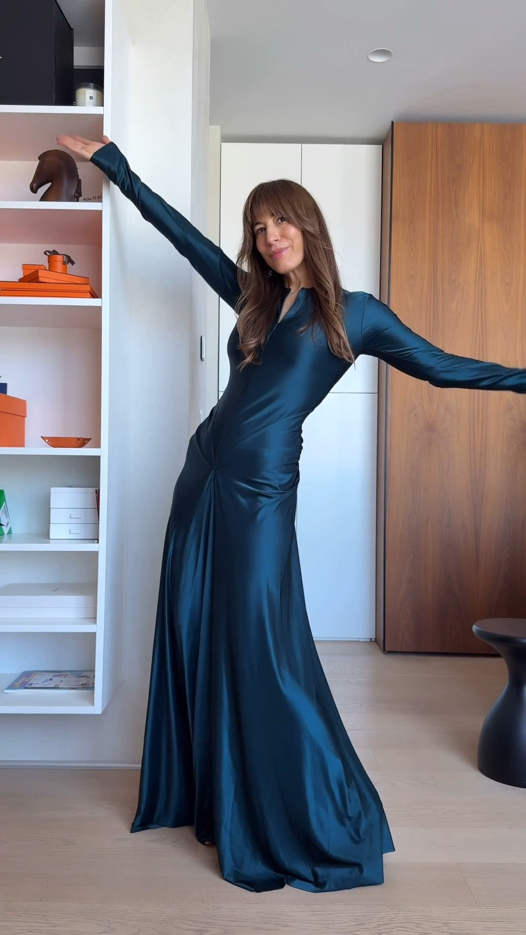 Dreamy dress alert! Wearing size S — very stretchy, XS would probably fit too. Feels amazing and the color is gorgeous. 

#LTKgrwm #LTKBeauty #LTKWedding
