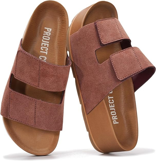 Project Cloud 100% Genuine Leather Platform Sandals Women Footwear-Beach Essentials Summer Wedges... | Amazon (US)