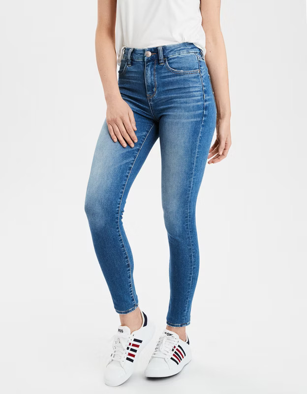 AE Ne(X)t Level Curvy High-Waisted Jegging | American Eagle Outfitters (US & CA)