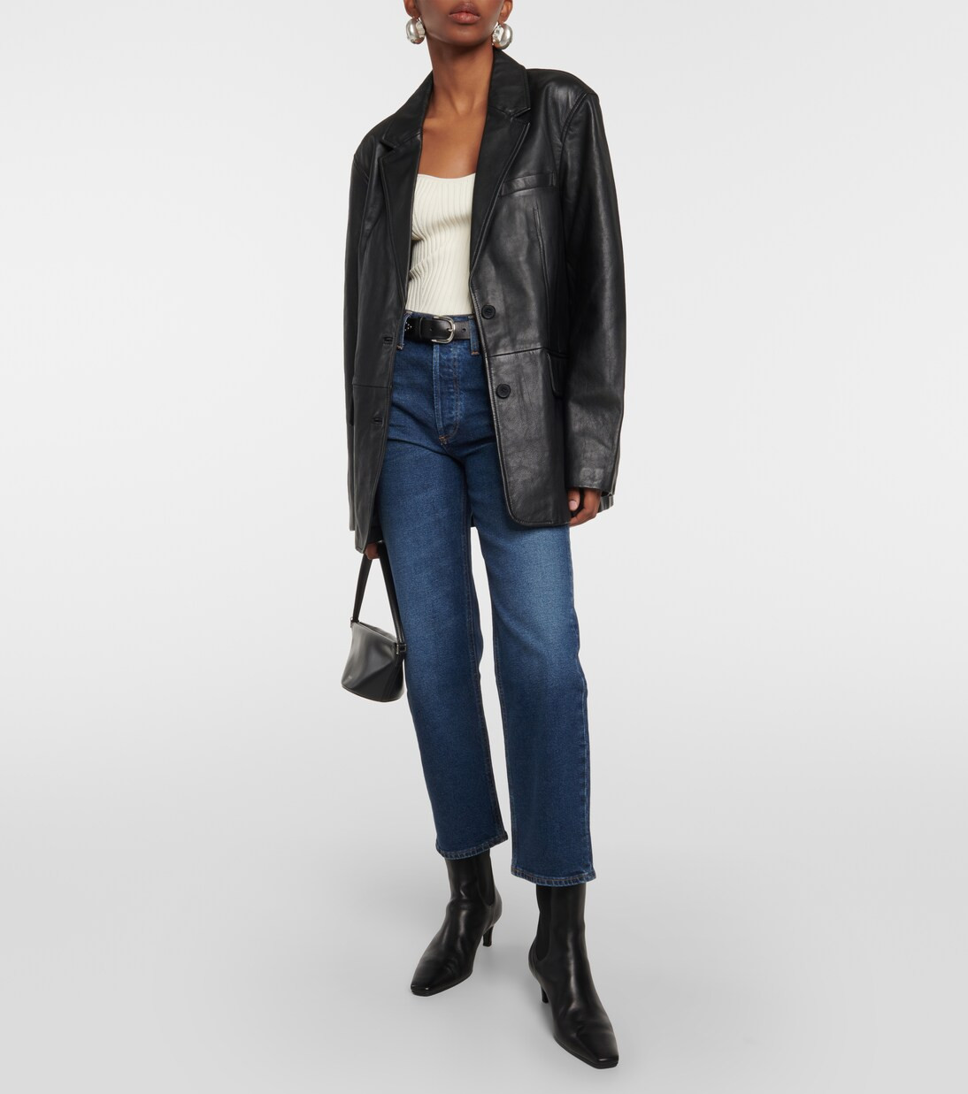 Orla leather blazer | Mytheresa (US/CA)