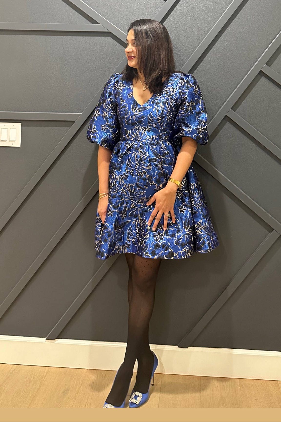 The perfect fit and flare dress that I wore for a holiday party! 

#LTKover40 #LTKstyletip #LTKshoecrush