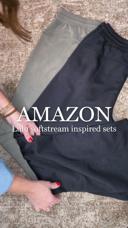 Amazon, Lulu soft stream inspired sets style three ways for spring
They come in several colors and are true to size. The pants come in two different different inseams. I went with a medium, 31 inch inseam in both pants and an extra large in both tops.

Tops are $34.98
Pants are $39.98



#LTKstyletip #LTKfindsunder50 #LTKover40