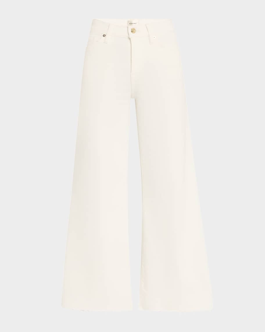 FRAME Le Palazzo Crop Jeans | Neiman Marcus