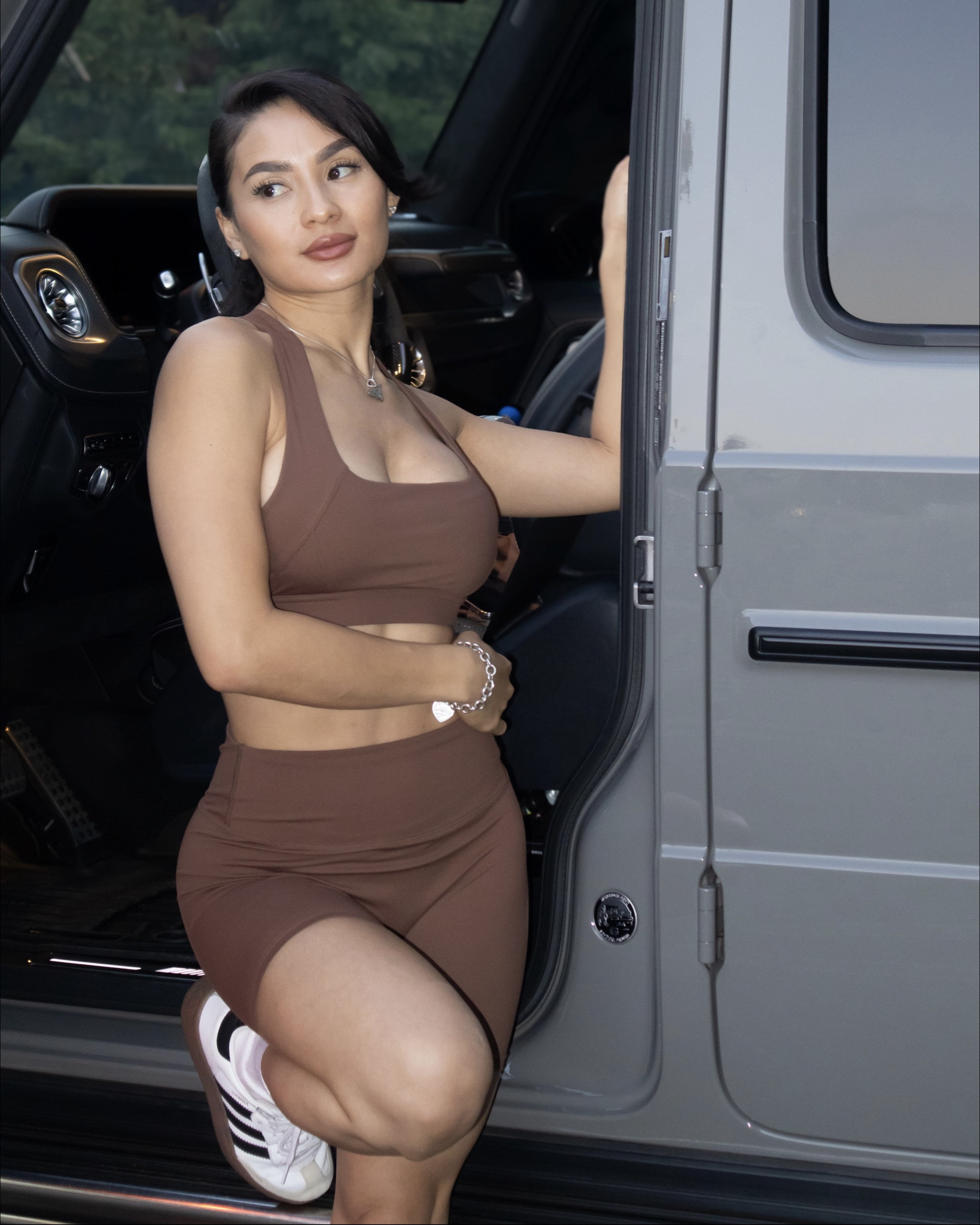 Cappuccina ☕️ athletic set 
3 piece ✔️
Soft and stretchy ✔️
Thin material perfect for ☀️ ✔️
Affordable ✔️
Many colors available ✔️
No front seam NO 🐫 ✔️

Wearing size S. Could have sized down if available 

#LTKActive #LTKFindsUnder50 #LTKPetite