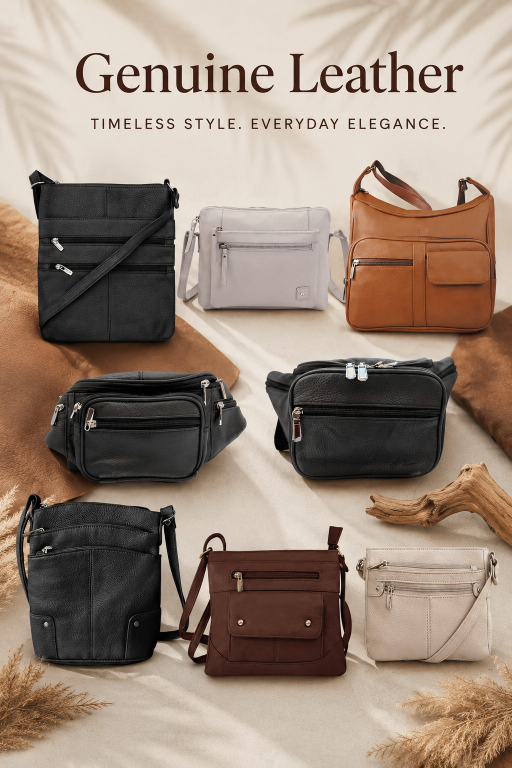 Stylish Travel Bags You’ll Use Every Day ✈️👜

Looking for the perfect everyday crossbody bag for travel, errands, vacations, and daily life? These genuine leather handbags from Amazon combine timeless style with practical storage, making them perfect for airport travel days, sightseeing, shopping, work, and everyday wear. From sleek black crossbody purses to roomy shoulder bags and trendy belt bags, these versatile handbags are lightweight, functional, and easy to style with any outfit. Perfect for women who want a comfortable, chic travel bag that keeps essentials organized while still looking elevated.

#TravelBags #CrossbodyBag #VacationStyle #EverydayBag #TravelStyle #AmazonFinds #AmazonFashion #TravelEssentials #LeatherHandbag #CrossbodyPurse #VacationOutfits #AirportStyle #EverydayPurse #TravelOutfit #HandbagLover #MinimalStyle #CasualChic #FashionFinds #AmazonMustHaves #TravelAccessories #LeatherBag #VacationReady #PurseAddict #WomensFashion #FunctionalFashion #AffordableFashion #NeutralStyle #TravelInStyle #AmazonFavorites #HandbagCollection