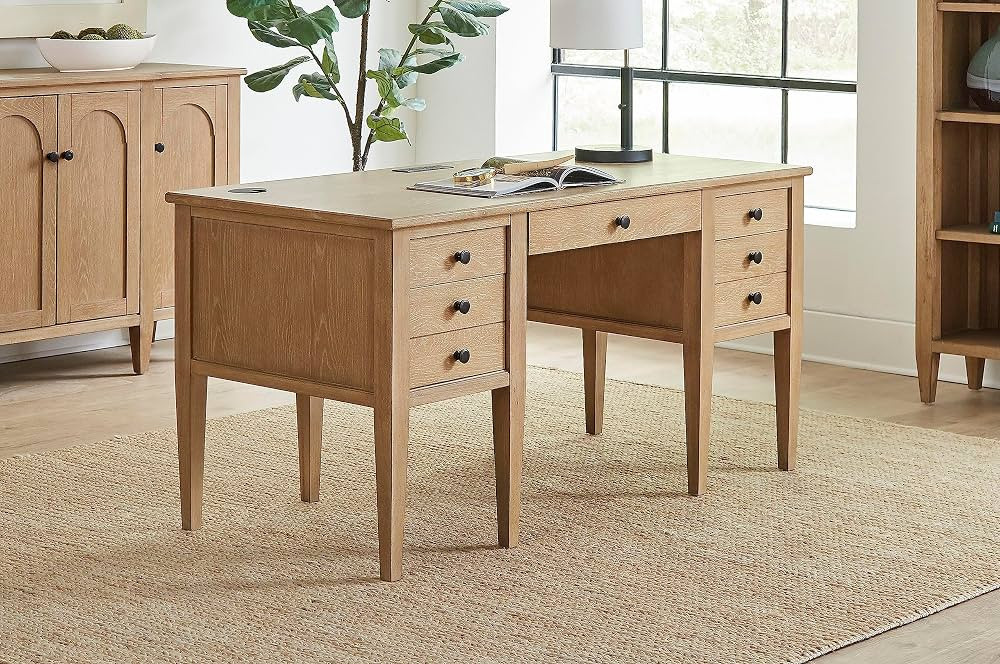 Martin Furniture Laurel Desk, Light Brown | Amazon (US)
