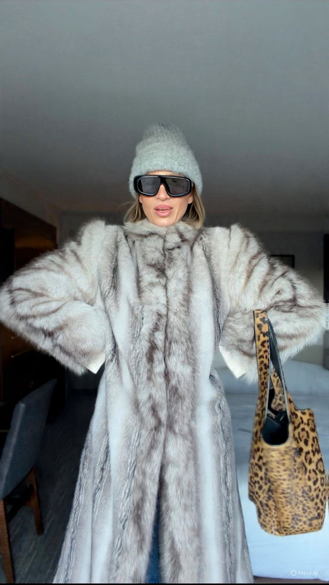 The amount of DM‘s in comments I got on this coat were wild! This is the only coat I brought with me to Boston and every day people were petting me and commenting on it😂 it’s definitely a showstopper. It’s the kind of coat everyone looks at when you walk into a room. I love the shoulder pads in the 80s vibes. I’m wearing a medium.

#LTKTravel #LTKGiftGuide #LTKHoliday