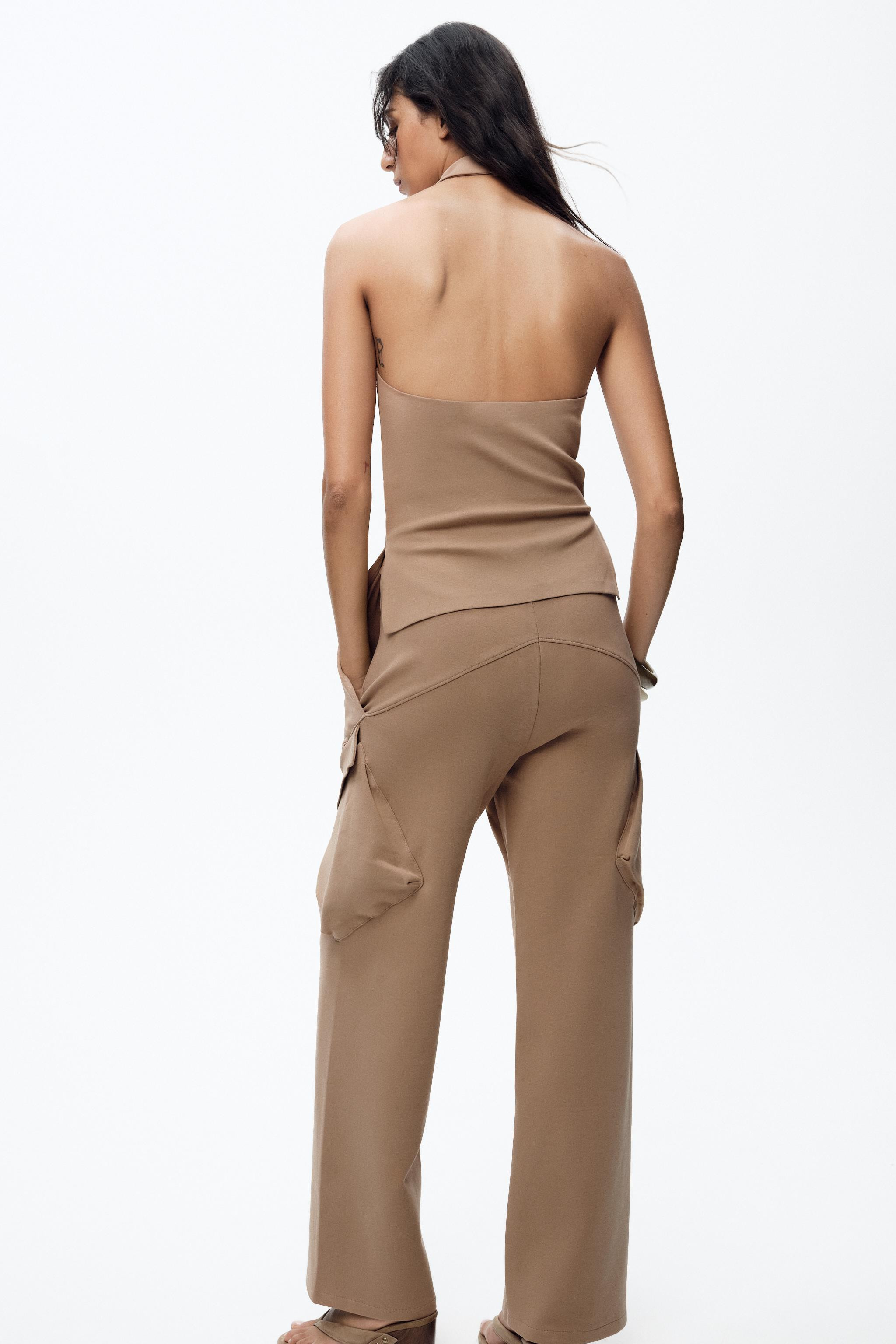 WIDE LEG CARGO PANTS | Zara US