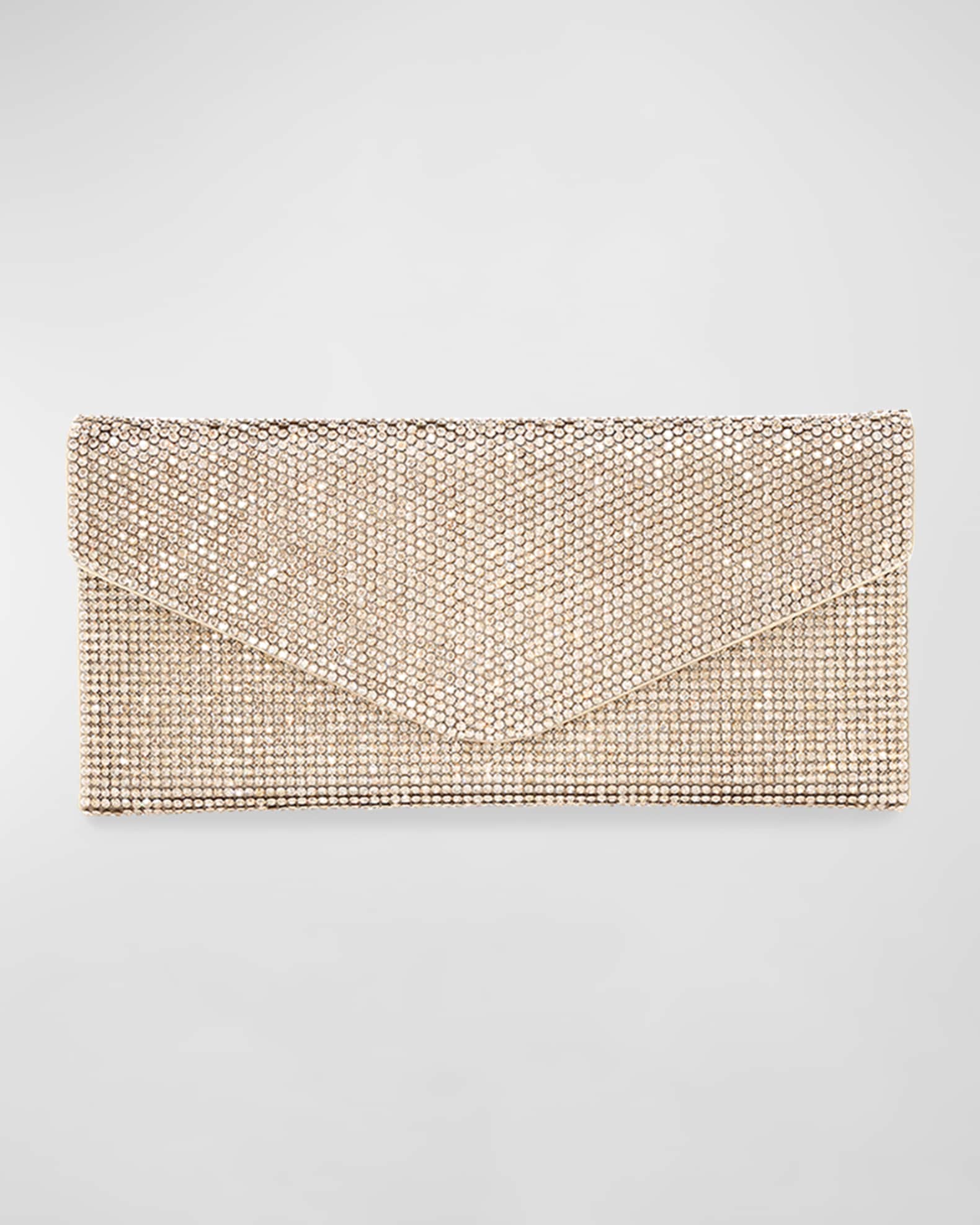 Judith Leiber Couture Envelope Beaded Clutch Bag | Neiman Marcus
