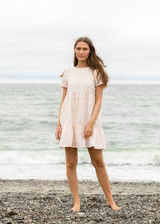 The Linen Ruffle Dress - Block Print (Final Sale) | Alice Walk