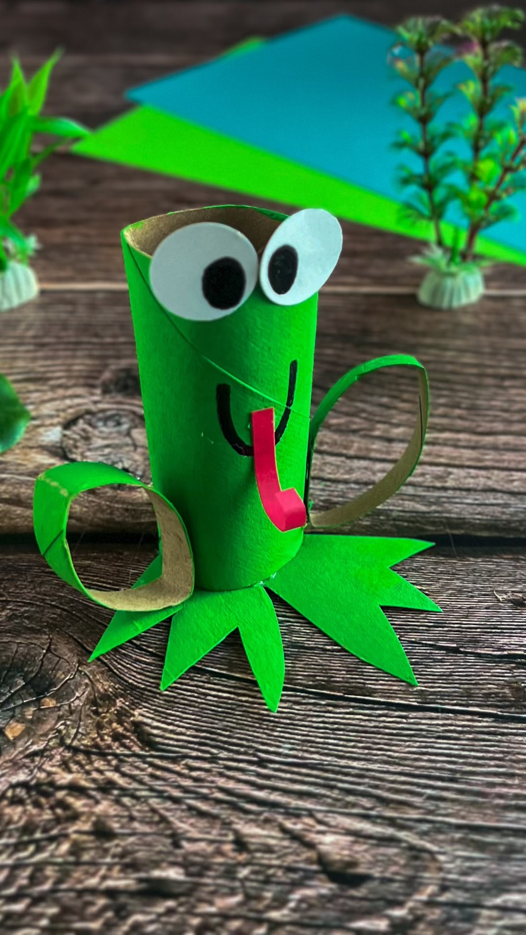 Turn an everyday cardboard tube into the cutest jumping frog craft!

#LTKspring #LTKkids #LTKhome