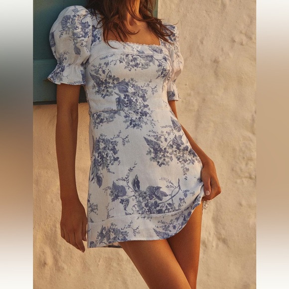 Reformation Evianna Linen Dress | Poshmark