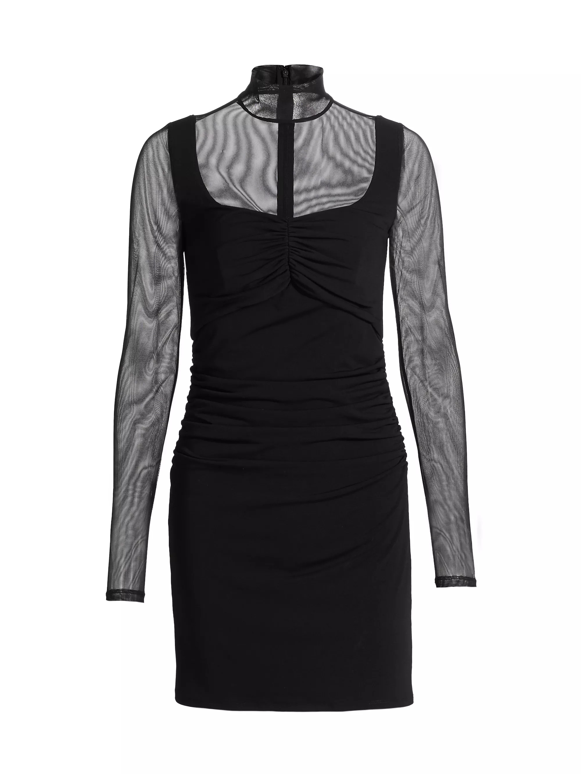 Beren Illusion Yoke Minidress | Saks Fifth Avenue