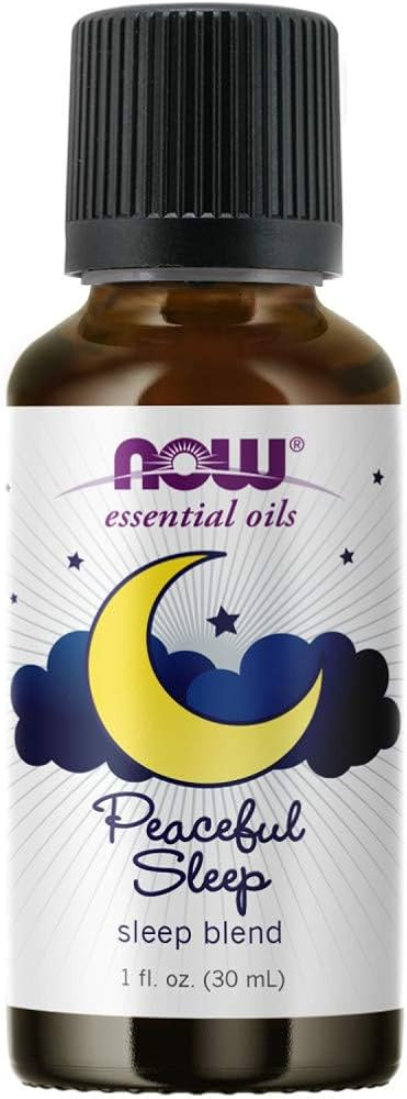 NOW Essential Oils, Peaceful Sleep Oil Blend, Relaxing Aromatherapy Scent, Blend of Pure Essentia... | Amazon (US)