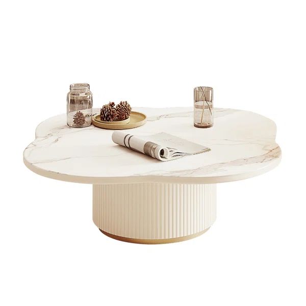Derel Pedestal Coffee Table | Wayfair Professional