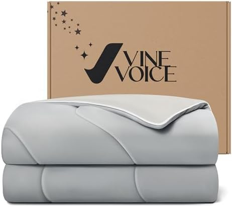 Soft Cooling Comforter Blanket for Hot Sleepers, Full/Queen, Double-Sided Cold Blanket for Night ... | Amazon (US)