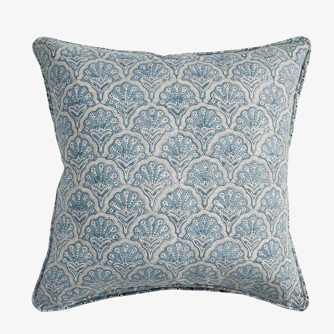 St Tropez Azure Pillow Cover | Dear Keaton