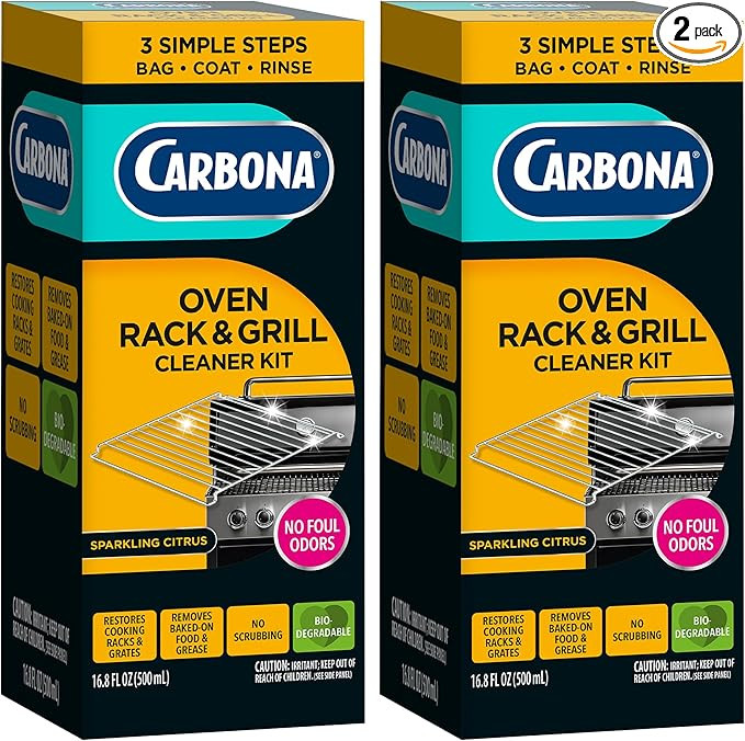 Carbona Oven Rack & Grill Cleaner | Eliminates Thick Grease & Build-Up | Griddle & BBQ Cleaning S... | Amazon (US)