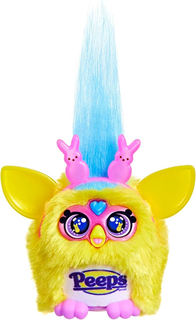 Furby Furblets Peeps Mini 3-Inch Electronic Plush Candy Toys for Kids 6+ – Easter Basket Stuffe... | Amazon (US)