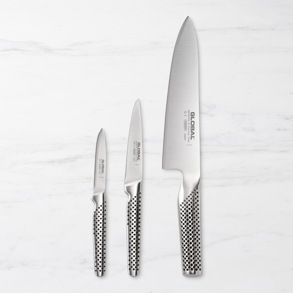 Global Classic Prep Knives, Set of 3 | Williams-Sonoma