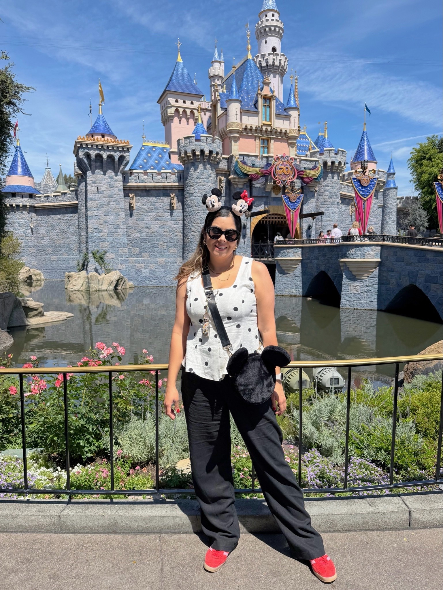 Disneyland outfit with polka dot peplum

#LTKSeasonal #LTKmomlife #LTKTravel
