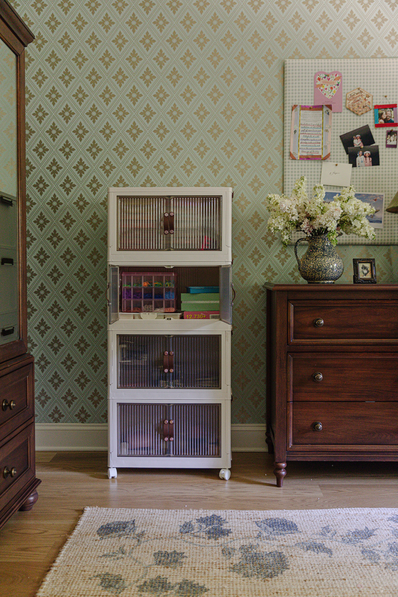 I needed a storage solution for Faye's craft supplies and knew we could do better than your standard plastic bin... Because if it's out it should be beautiful.  Linked these stacking bins and other elevated storage solutions I found at Wayfair.  @wayfair, #WayfairPartner, #ad, #Wayfair, and #SpringCleaning 

 #LTKHome #LTKKids