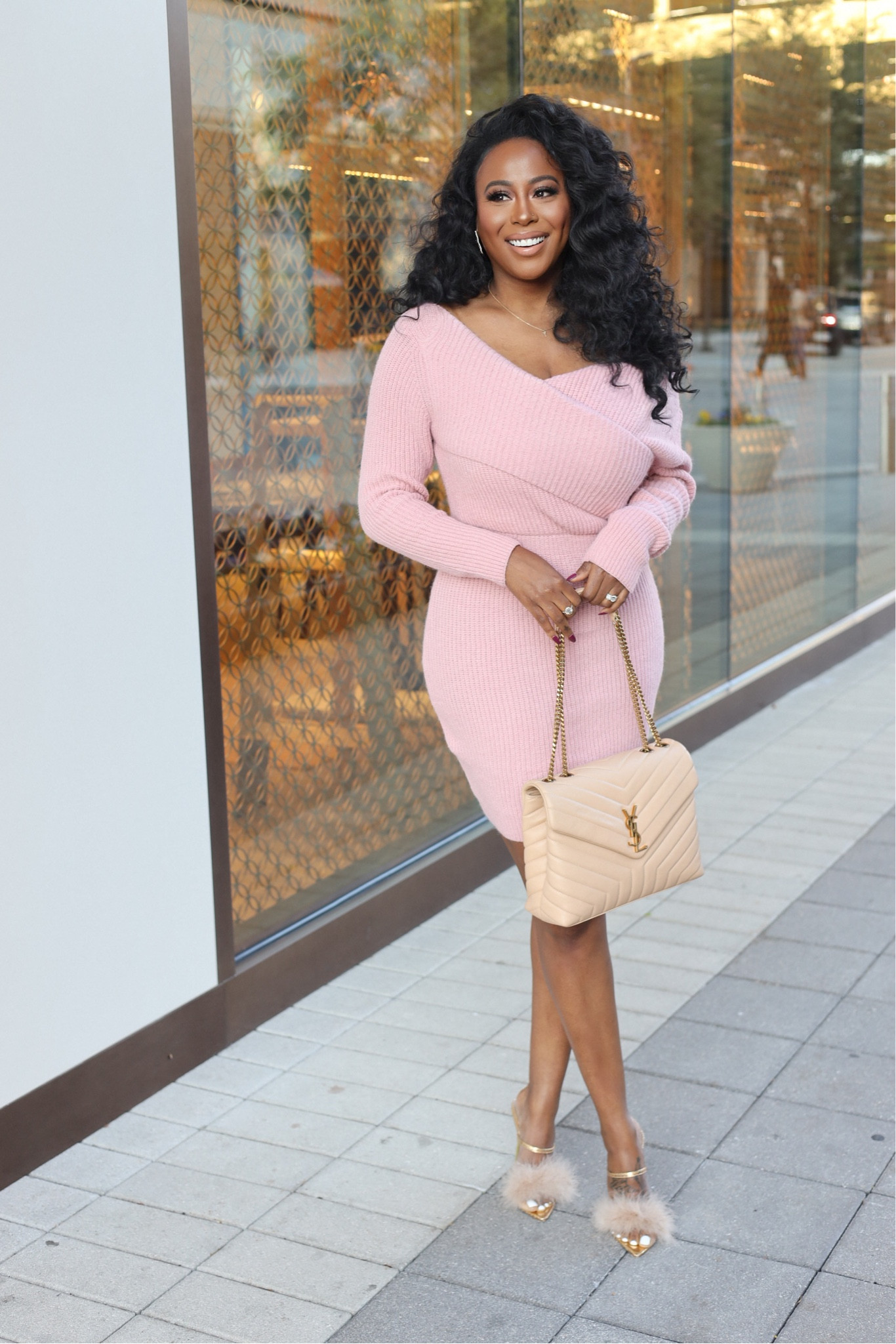 This sweater dress is so cute and the QUALITY!!

#LTKstyletip #LTKHoliday #LTKshoecrush