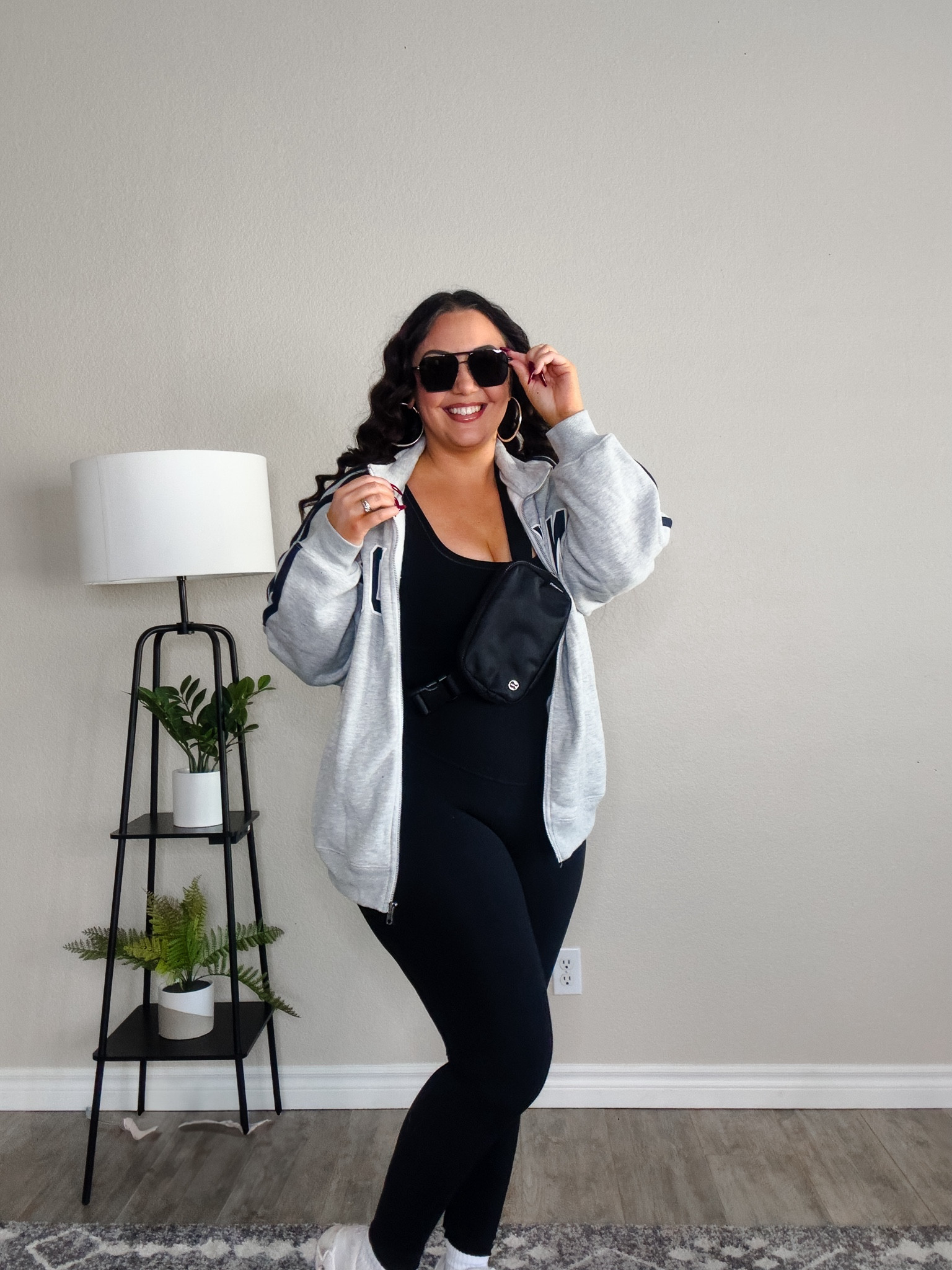Mom on the go fit 
Jumpsuit XL
Sweater XL


#LTKMidsize #LTKStyleTip #LTKSeasonal