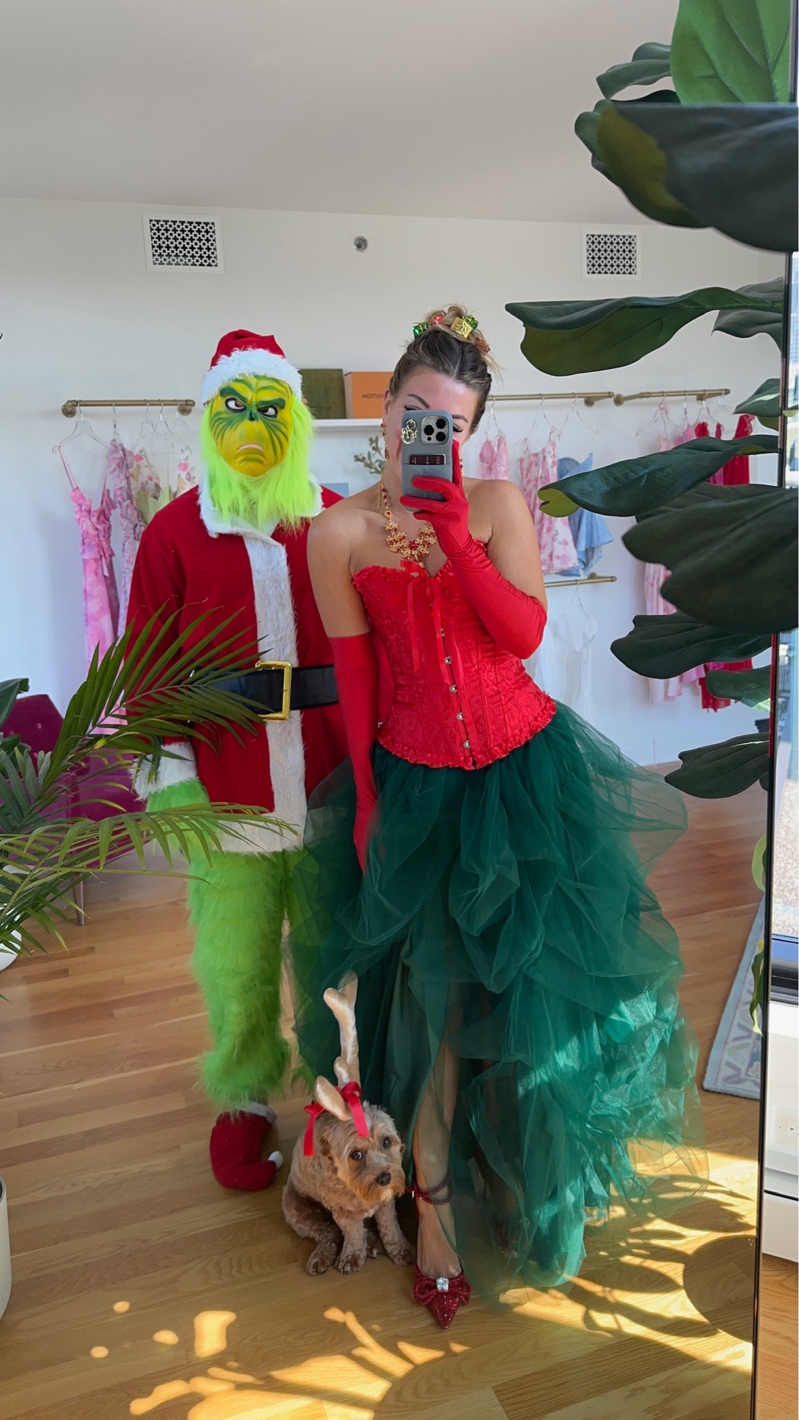 the grinch Halloween costume inspo - max, Martha May & the grinch Halloween costume from Amazon 

#LTKfindsunder100 #LTKSeasonal #LTKstyletip