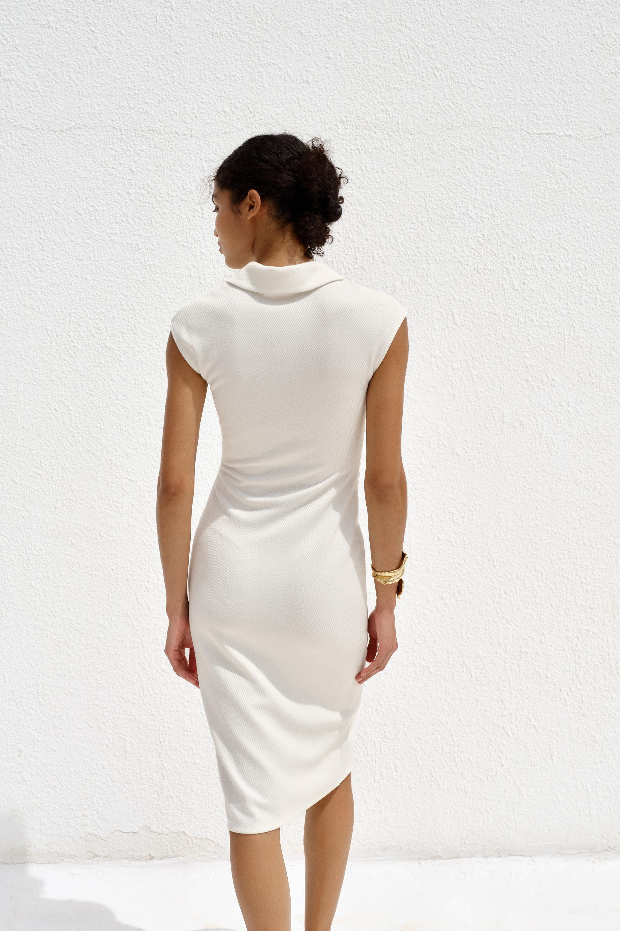 PIQUÉ SHIRT DRESS | Zara US