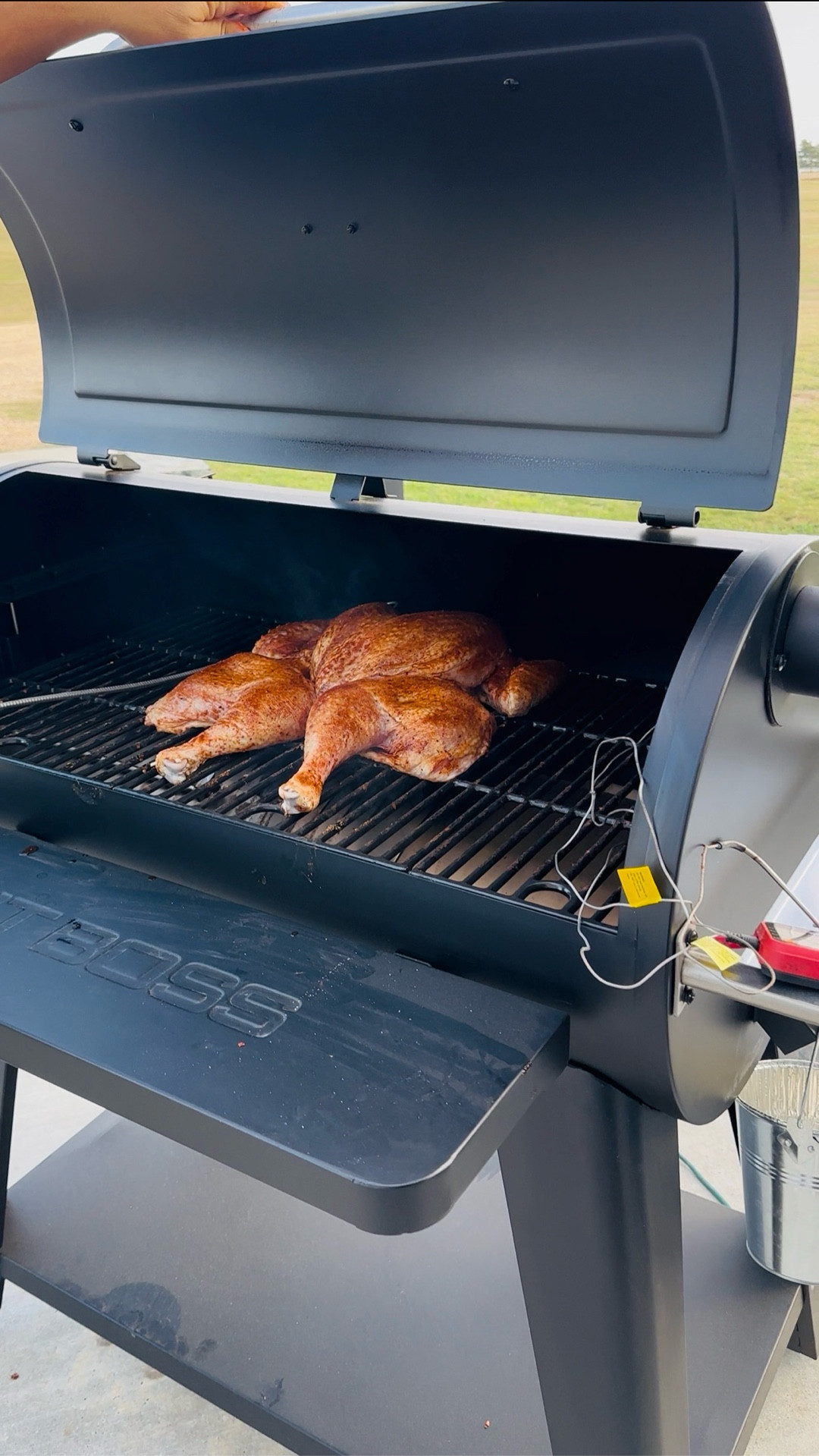 Sharing our Thanksgiving Morning Turkey Prep! ☀️ 🦃 - We love this Meat Church Seasoning + Pellet Grill Method. Definitely a must try!

#thanksgivingday #turkey #giftsforhim #dadgifts #outdoorcooking 


#LTKMens #LTKdayinmylife #LTKfoodie