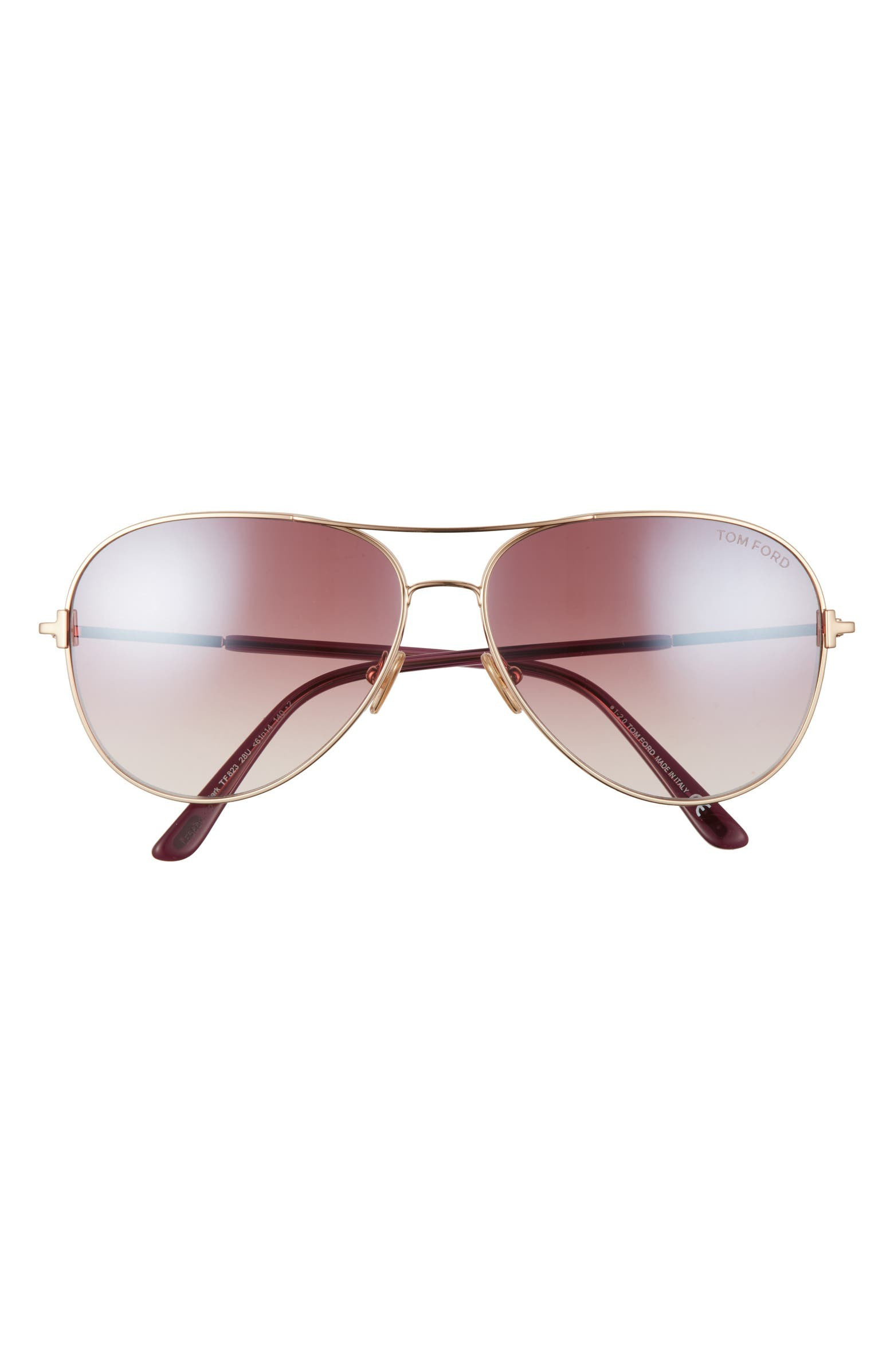 Tom Ford Clark 61mm Gradient Aviator Sunglasses | Nordstrom | Nordstrom