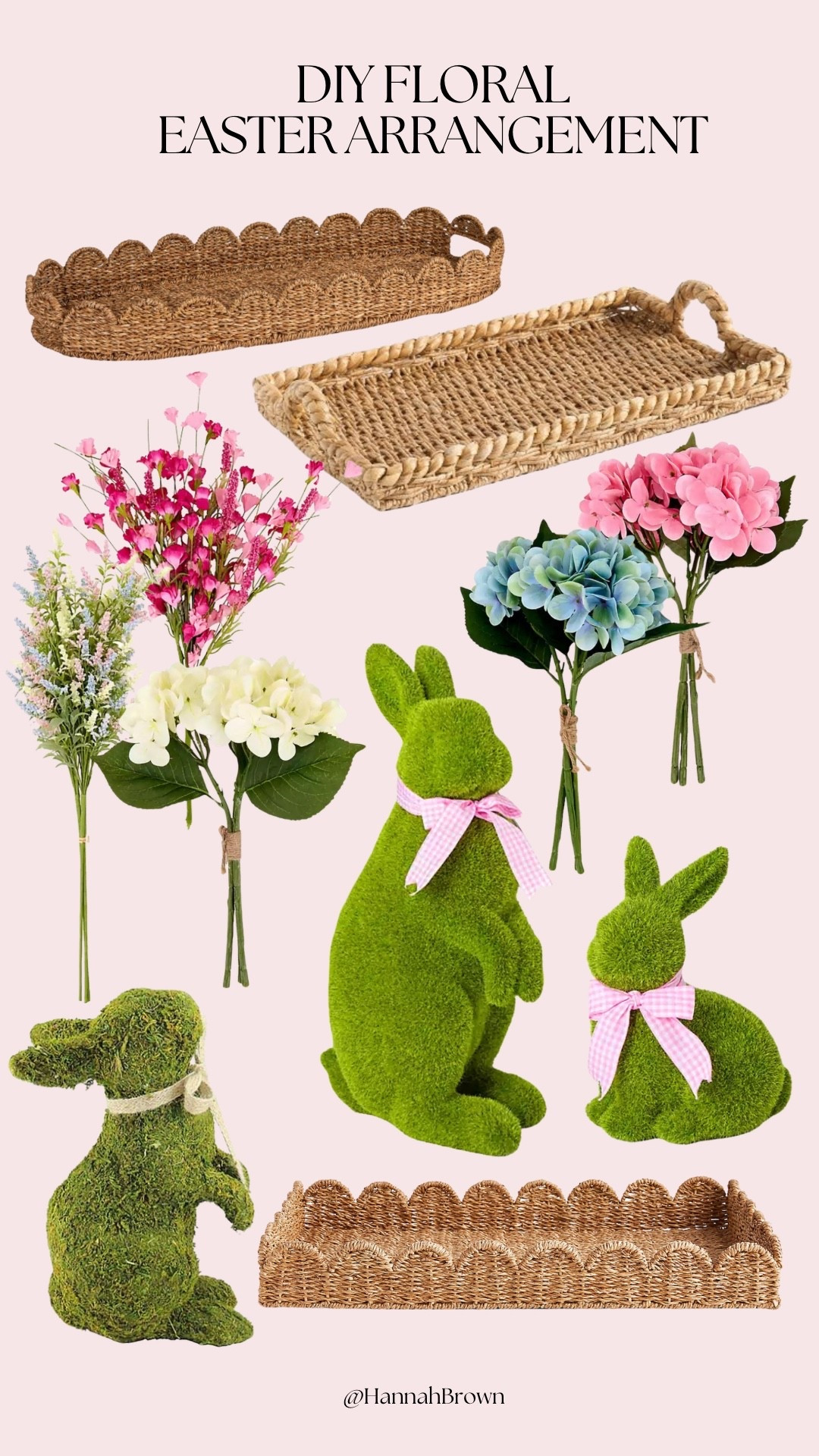 Cute supplies to make your own floral easter arrangement! This was so easy to do! 

#LTKSeasonal #LTKHome