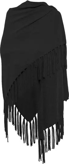 Women's Pure Cashmere Fringe Wrap | Nordstrom