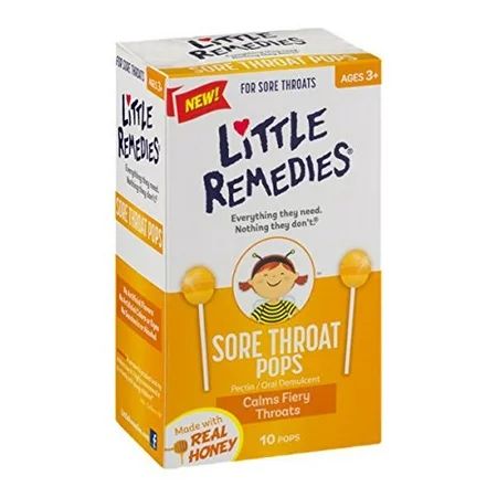 3 Pack - Little Colds Honey Pops For Childrens Cough 10 Pops Each | Walmart (US)
