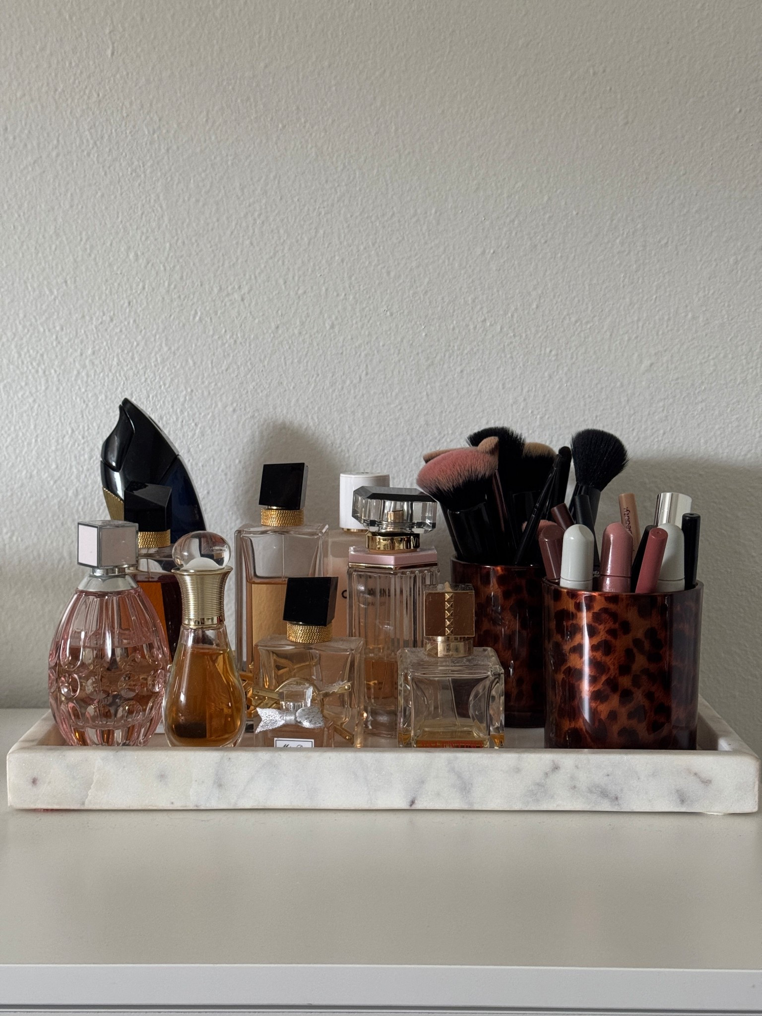 cheetah cup detail for makeup brushes ✨