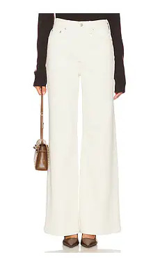 PISTOLA Lana High Rise Wide Leg in Ecru from Revolve.com | Revolve Clothing (Global)