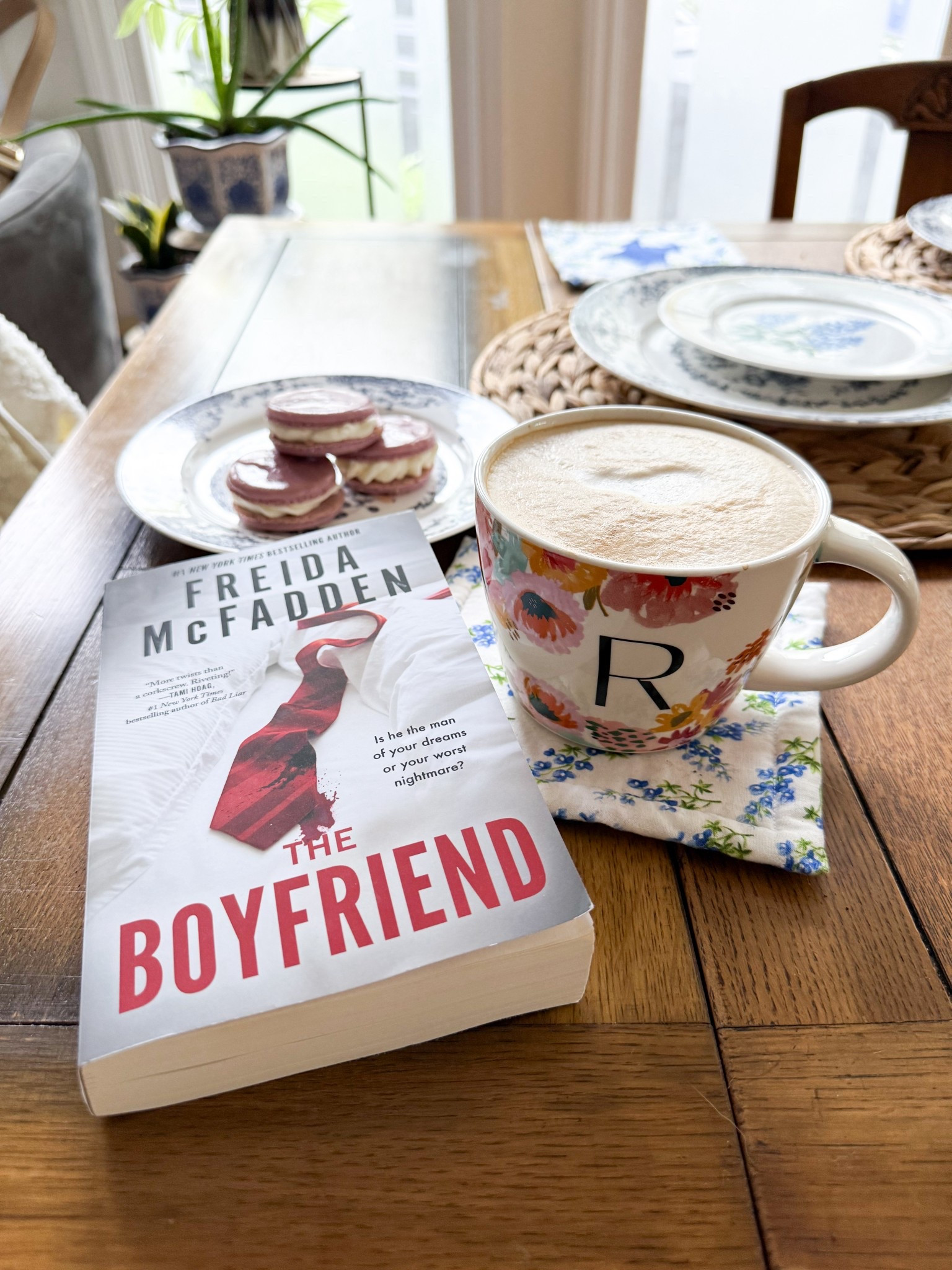 Join me on my IG for some Book Talk- Who did it? 

If you were looking for a book to read any time of the year, Freida, Mcfadden books are it!  I am currently reading the boyfriend. This is my third Freida Mcfadden book & its so good!! 100% recommend! 

#LTKSeasonal