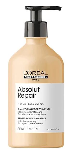 L'Oreal SerieExpert Gold Quinoa+Protein Absolut Repair Resurfacing Shampoo - 16.9 oz - Walmart.co... | Walmart (US)
