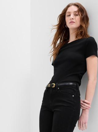 Ribbed T-Shirt | Gap Factory