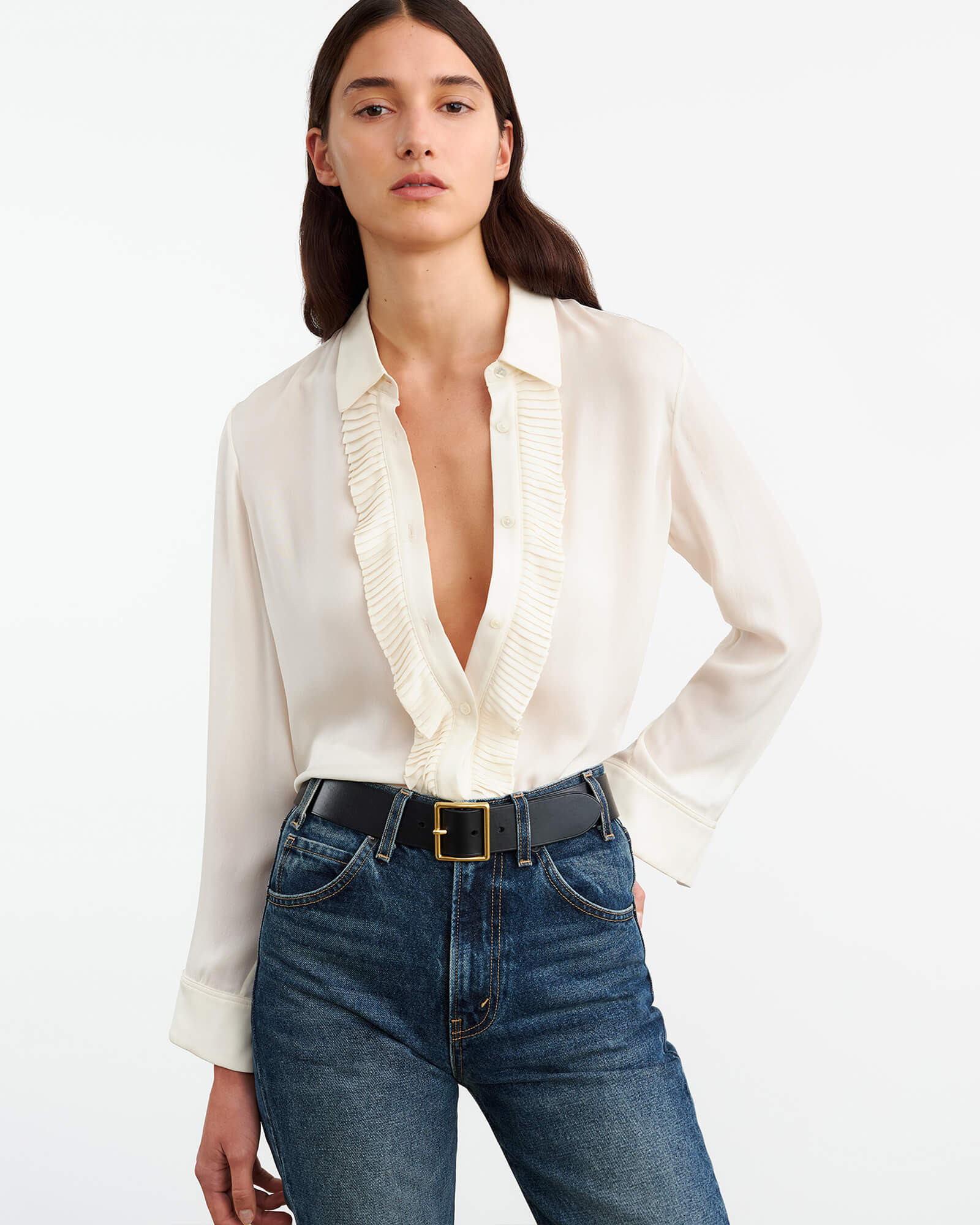 DANIKA SILK SHIRT | Nili Lotan