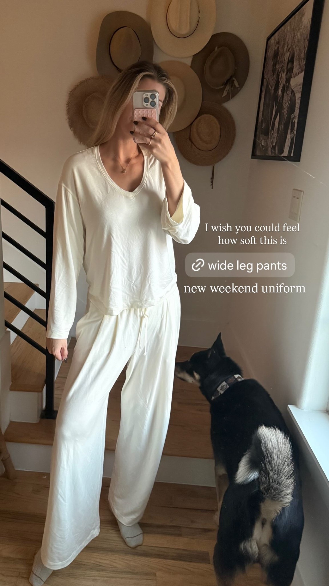 new weekend uniform! I wish you could feel how soft this is! @lululemon 

#LTKdayinmylife #LTKootd #LTKTall