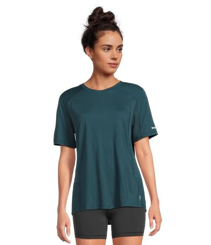 SmartWool Womens Mountain Bike Short Sleeve Jersey Twilight Blue SM One Size | Amazon (US)
