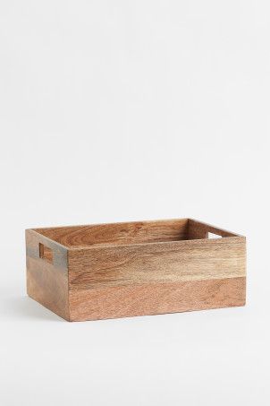 Wooden Box with Lid | H&M (US + CA)
