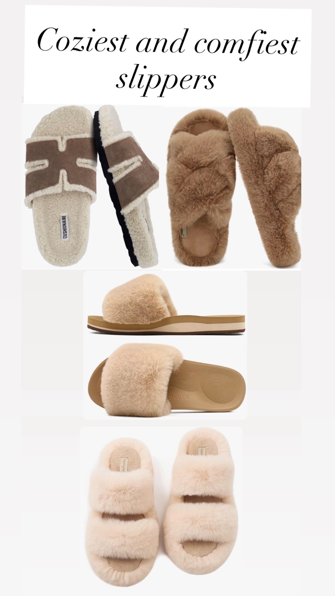 Coziest and comfiest slippers for women 

#LTKSaleAlert