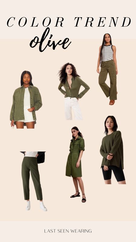 Color Trend: Olive
#olivejacket #olivepants

#LTKSeasonal #LTKstyletip
