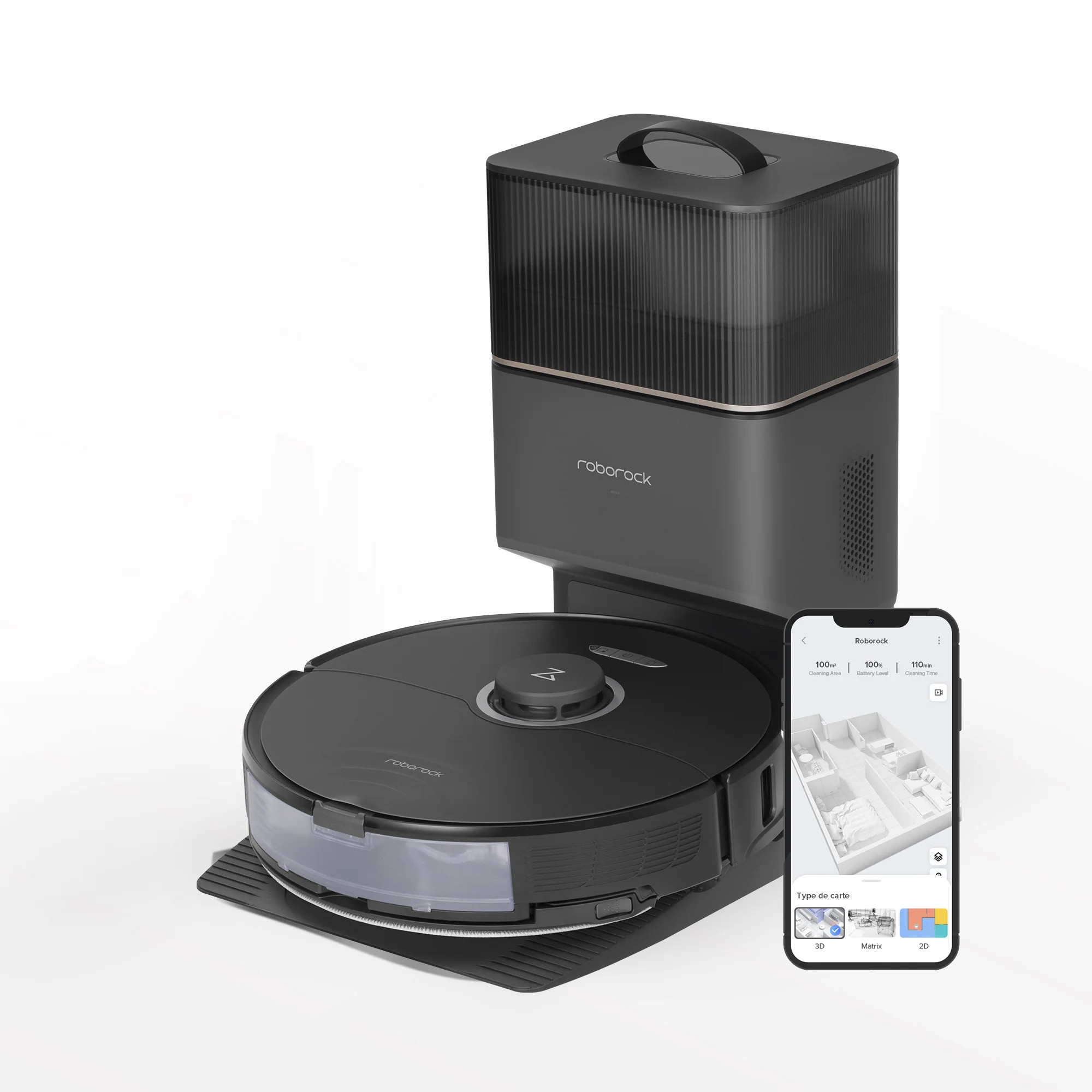 Roborock S8+ Robot Vacuum with Auto-Empty Dock | Roborock Official Store Program
