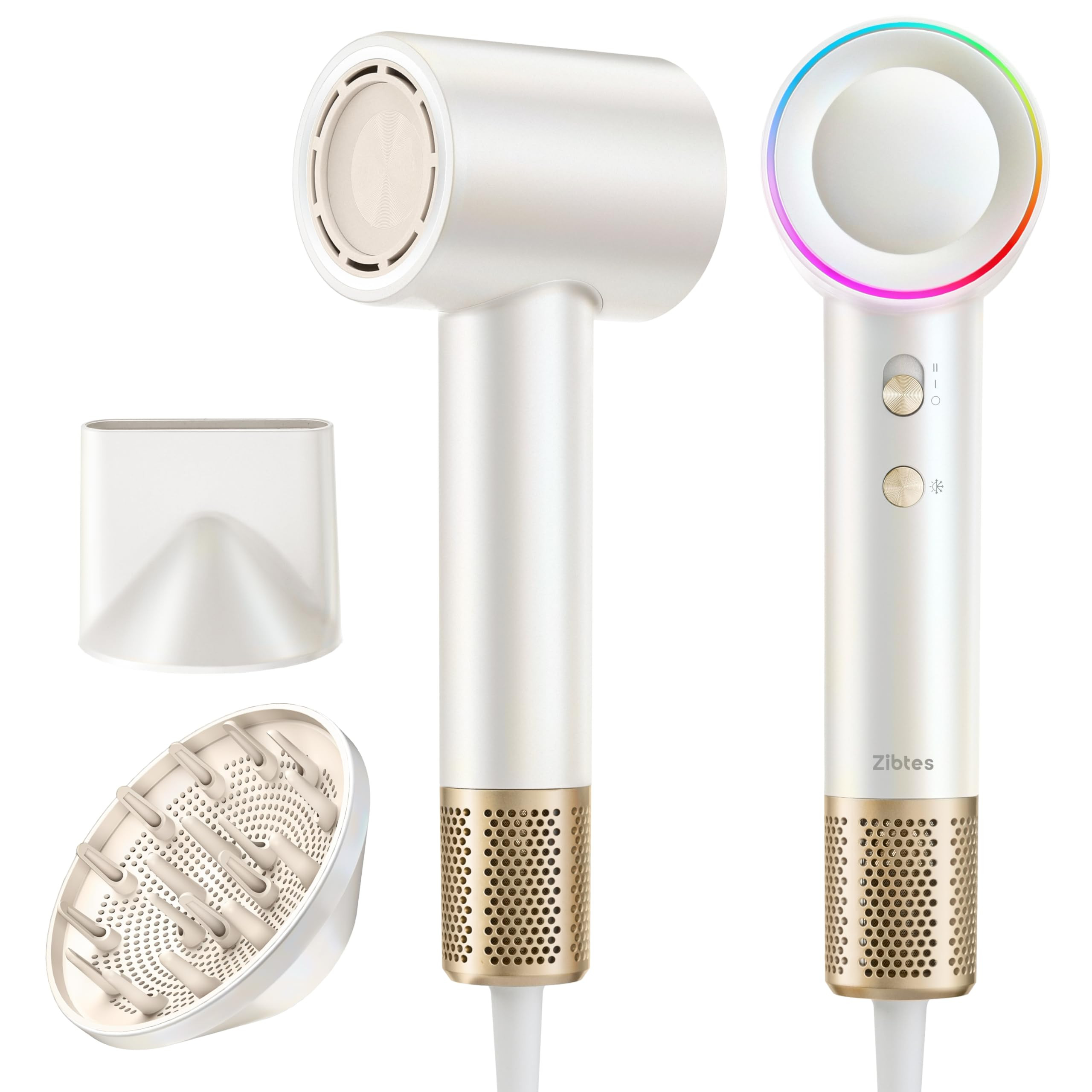 High-Speed Hair Dryer, 160,000 RPM Brushless Motor for Ultra-Fast Drying,500M Ionic Negative for ... | Amazon (US)